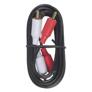RCA AH910R Color-Coded Stereo Audio Cable with RCA-Type Connectors (10 Ft.)