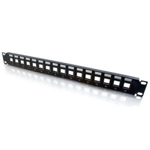 BLANK KEYSTONE PATCHPANEL 16-P