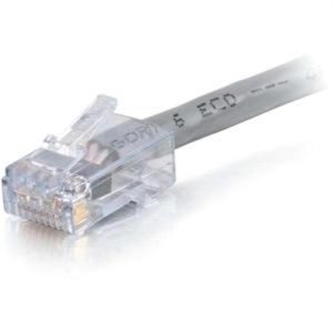 QS 35FT CAT6 NON BOOTED CMP GR