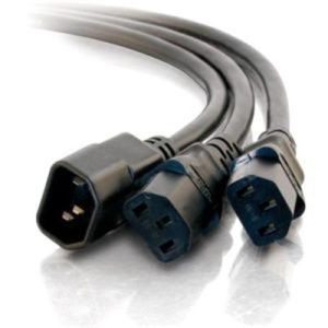 6FT 1-TO-2 POWER CORD SPLITTER
