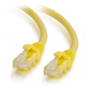 7FT CAT6A  UTP CBL YELLOW