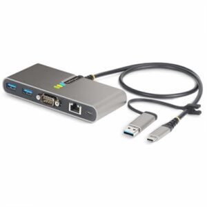 USB-C/USB-A Hub - GbE - RS232