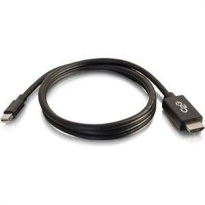6' MiniDP to HDMI Cable Blk MM
