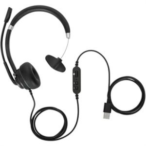Wired Mono Headset Black