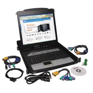 8 Port KVM Switch 19" LCD