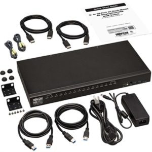 DP/USB KVM SWITCH 16 PORT 4K