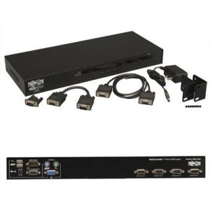 4 Port USB PS2 KVM Switch