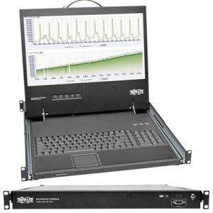 1U Short KVM Console w 19" LCD