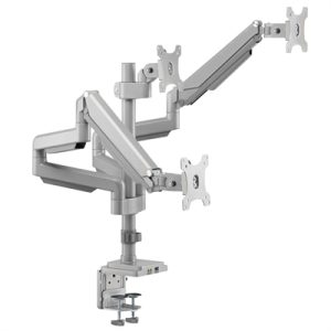 TV Desk Mount Triple 17" 30