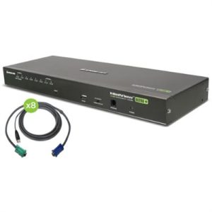 8 Port USB HDMI KVM w Cbl Kit
