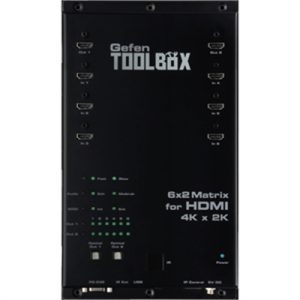 6x2 Matrix for HDMI Black