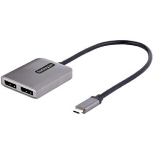 2-Port USB-C MST Hub, 4K 60Hz