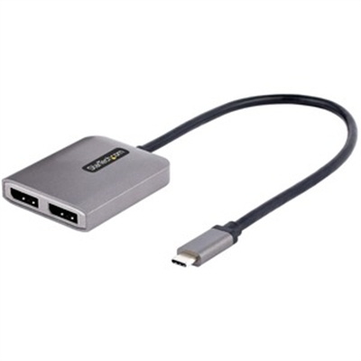 2-Port USB-C MST Hub, 4K 60Hz