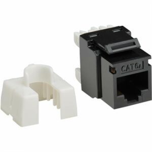 CAT6 KEYSTONE JACKS 10PK BLK