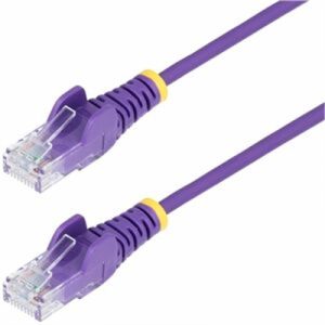 30ft Purple Slim CAT6 Cable