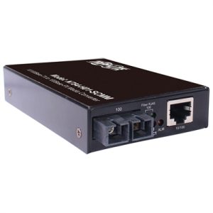 FIBER MEDIA CONVERTER RJ45 SC