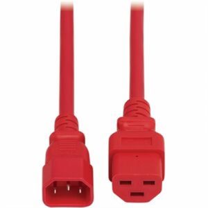 PWR CRD C14 TO C21 15A 5FT RED