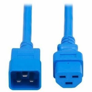 PWR CRD C20 TO C21 20A 5FT BLU