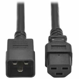 PWR CORD C20 TO C21 2.5FT BLK