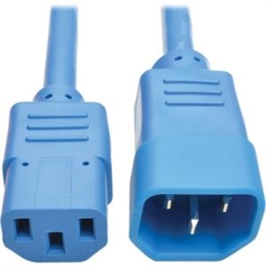 Heavy Duty 6'Blu PowerExt Cord
