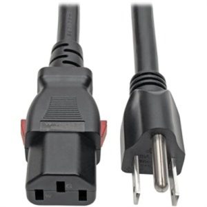 2'Power Ext Cord 5 15P C13 Blk