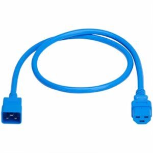 PWR CRD C20 TO C21 20A 3FT BLU