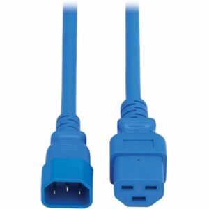 PWR CORD C14 TO C21 2.5FT BLU