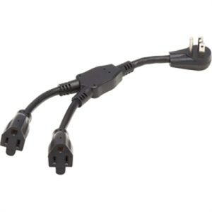 EXT CORD RA 5 15P 2X 5 15R 1FT