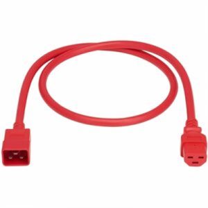 PWR CRD C20 TO C21 20A 4FT RED