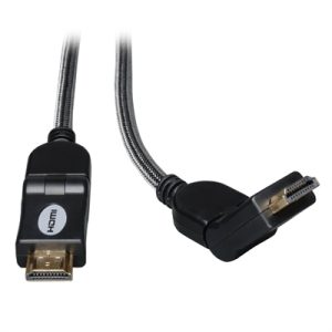 HDMI Right Angle swivel 3'