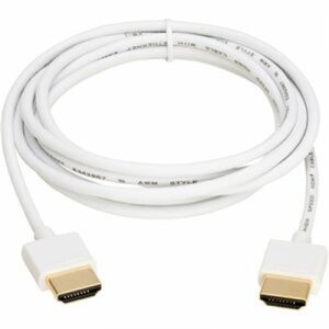 SLIM HDMI CBL UHD 4K WHITE 6FT