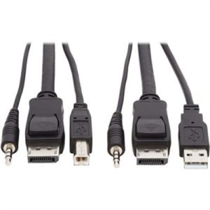 DisplayPort KVM Cable Kit 3 in