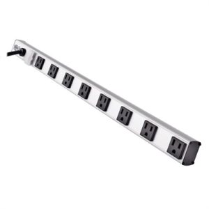 Power Strip 8-Outlet Right Ang