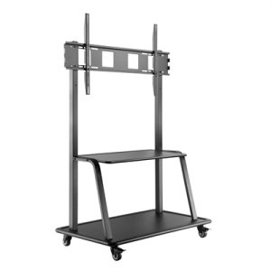 Mobile Stand with Middle Shelf