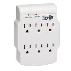 6 OUTLET WALL SURGE PROTECTOR