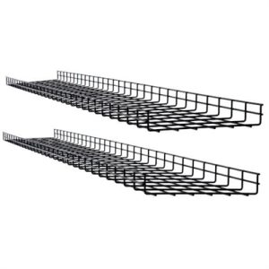 WIRE MESH CABLE TRAY 2 PACK