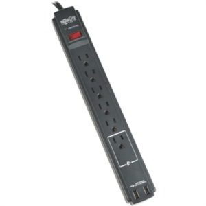 Surge Prtctr Strip 120V USB