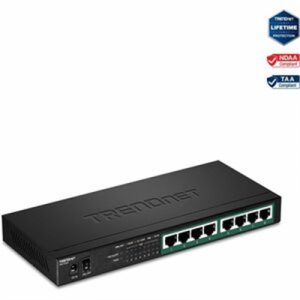 8 Port Gigabit PoE plus Switch