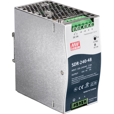 240 W Sngl Otpt Industr Pwr Su