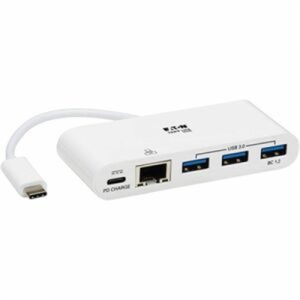 3Port USB C Hub w GbE Chrging