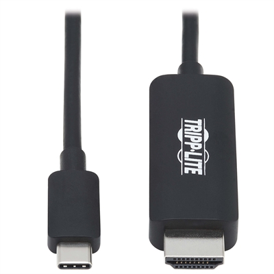USB C HDMI ADAPTER 4K BLACK 6'