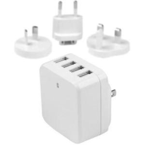 4x USB Wall Charger