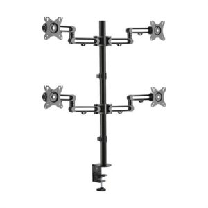 TV DESKTOP CLAMP QUAD 13 27IN