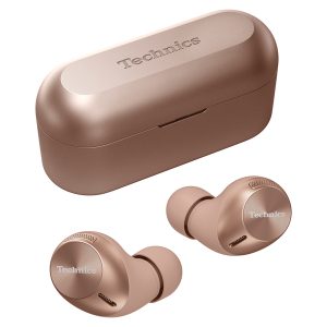 TECHNICS EAH-AZ40-N EAH-AZ40 In-Ear True Wireless Stereo Multipoint Bluetooth Earbuds with Microphone (Rose Gold)