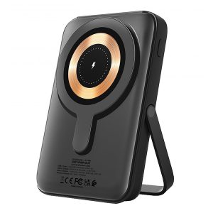 Urban Factory MWP10UF MAGNEE Power Wireless Magnetic Power Bank, 10,000 mAh, MagSafe Compatible (Charcoal Black)