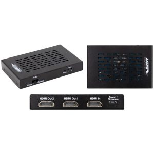 Ethereal CS-1X2HDMSPL5 HDMI Scaling Splitter with 1 Input and 2 Outputs, CS-1X2HDMSPL5