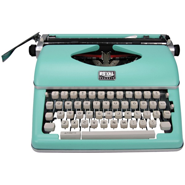 Royal 79101T 7910 Classic Manual Typewriter (Mint Green)