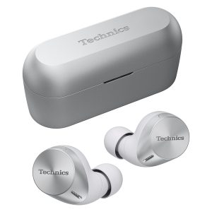 TECHNICS EAH-AZ60-S EAH-AZ60 In-Ear Noise-Cancelling True Wireless Stereo Multipoint Bluetooth Earbuds with Microphone (Silver)
