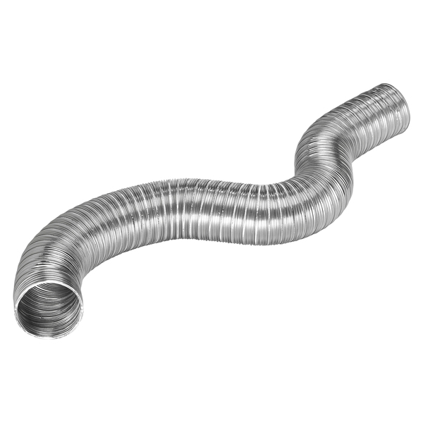 Lambro 306T 8-Ft. Flexible Semi-Rigid Aluminum Duct (6 In. Diameter)