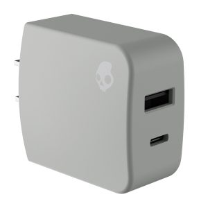 Skullcandy S7FPZ-P918 15-Watt Fix Rapid 2 Wall Charger with USB-A and USB-C Charging Ports